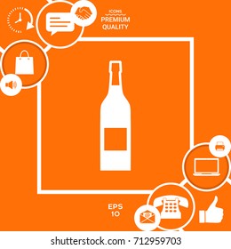 Bottle of wine icon