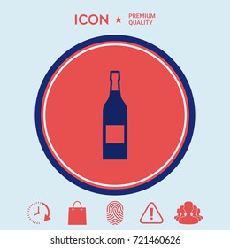 Bottle of wine icon