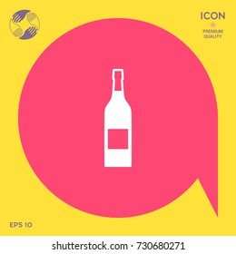 Bottle of wine icon