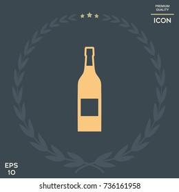 Bottle of wine icon