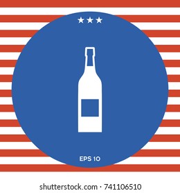 Bottle of wine icon