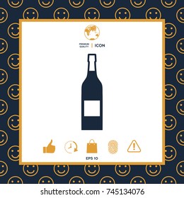 Bottle of wine icon