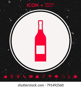 Bottle of wine icon