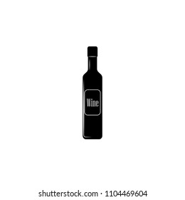 a bottle of wine icon. Element of simple drinks icon for mobile concept and web apps. Detailed a bottle of wine icon can be used for web and mobile. Premium icon