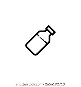 Botella -icono. Signo de Vector simple
