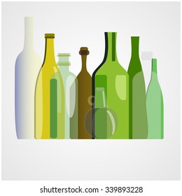 bottles bar glass 