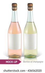 bottles of champagne