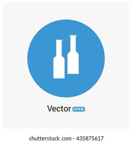 Bottles of drink icon