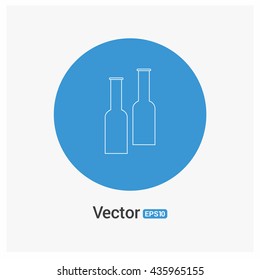 Bottles of drink icon
