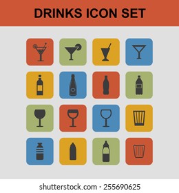bottles and glass