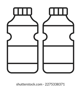 Bottles Icon Design For Personal And Commercial Use