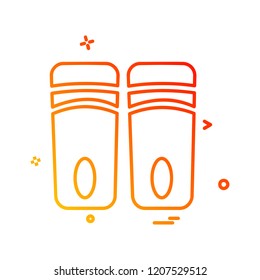 Bottles icon design vector 