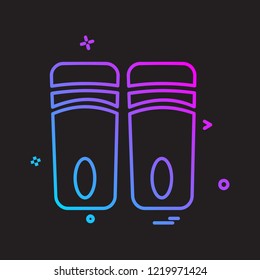 Bottles icon design vector 