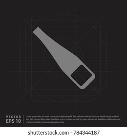 bottles icon - EPS 10