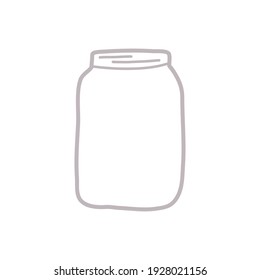 bottles Jar icon elements illustration