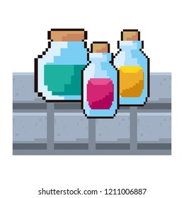 bottles potion level video game