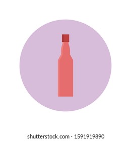  bottles simple illustration clip art vector