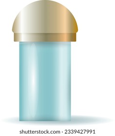 Bottles with spray, dispenser and dropper, cream jar, tube. Cosmetic package.