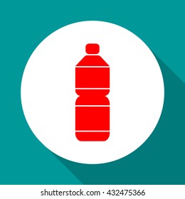 Bottles of water vector.