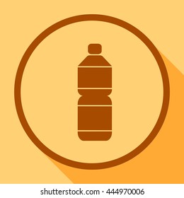 Bottles of water vector.