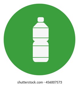 Bottles of water vector.