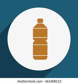 Bottles of water vector.