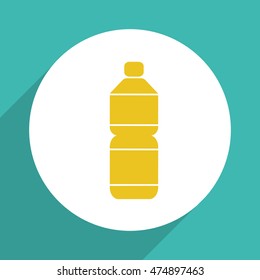 Bottles of water vector.