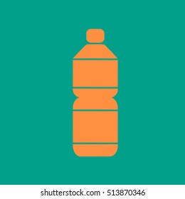 Bottles of water vector.