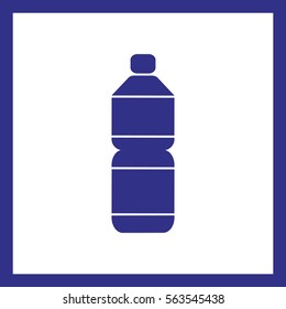 Bottles of water vector.