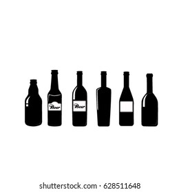 bottles-vector