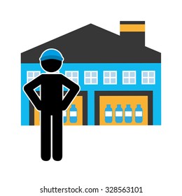 bottling Company design, vector illustration eps10 graphic