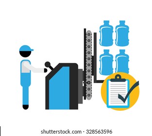 bottling Company design, vector illustration eps10 graphic