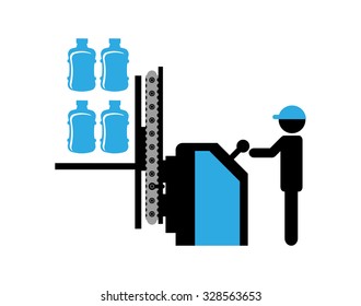 bottling Company design, vector illustration eps10 graphic 