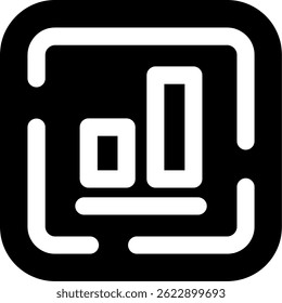 Bottom alignment Line vector Icon Design