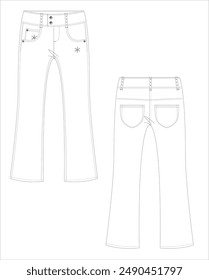 Bottom collection, denim, non denim, trouser, cargo pant,
