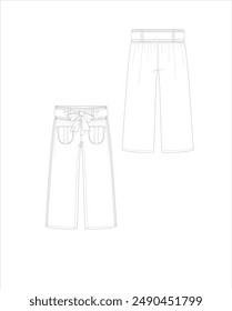 Bottom collection, denim, non denim, trouser, cargo pant,