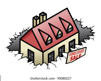 The bottom has fallen out of the housing market.