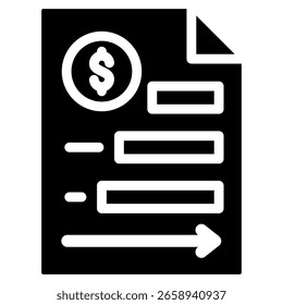 Elemento de icono de línea inferior para diseño