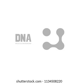Bottom structure. Molecular and genetic mesh. Medicine and science. Vector graphics