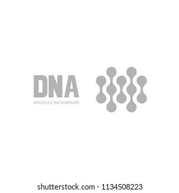 Bottom structure. Molecular and genetic mesh. Medicine and science. Vector graphics