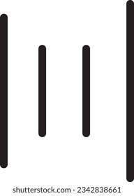 Bottom Text Edit Outline Icon