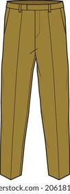 BOTTOM WEAR PANT FOR MEN AND BOYS WEAR VECTOR ILLUSTRATION