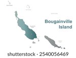 Bougainville Island map.
pacific ocean country map.