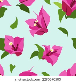 Bougainvillea Flower Pattern, Purple bougainvillea background,  svg