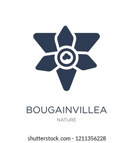 Bougainvillea icon. Trendy flat vector Bougainvillea icon on white background from nature collection, vector illustration can be use for web and mobile, eps10