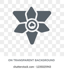 Bougainvillea icon. Trendy flat vector Bougainvillea icon on transparent background from nature collection. 