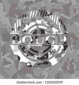 Bough on grey camo pattern