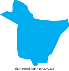 bouira province map algeria country