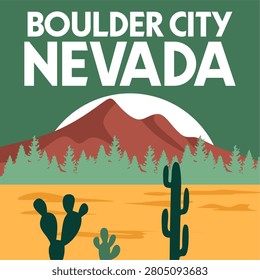 Boulder City, Nevada, with its captivating and stunning natural scenery