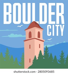 Boulder City, Nevada, with its captivating and stunning natural scenery